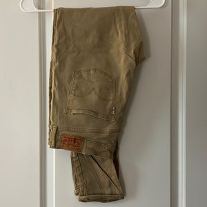 Levi’s 311 shaping skinny khaki jeans